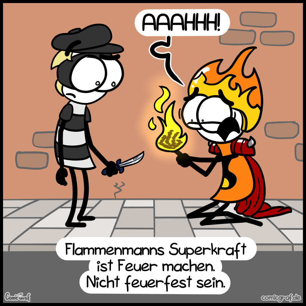 Flammenmann